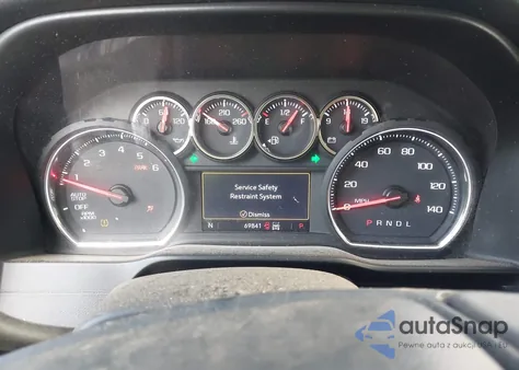 2019 Chevrolet Silverado Rst из США, поврежденный, VIN 1GCRYEED1KZ189846